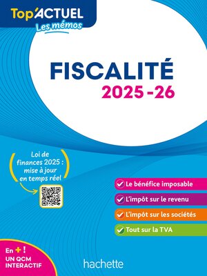 cover image of Top'Actuel Fiscalité 2025-2026